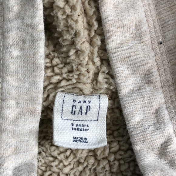 GAP fleece lined sweatshirt - Picture 3 of 4